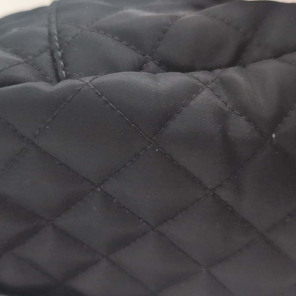 Tommy Hilfiger Black Quilted Elegant Backpack Style - Picture 8 of 14